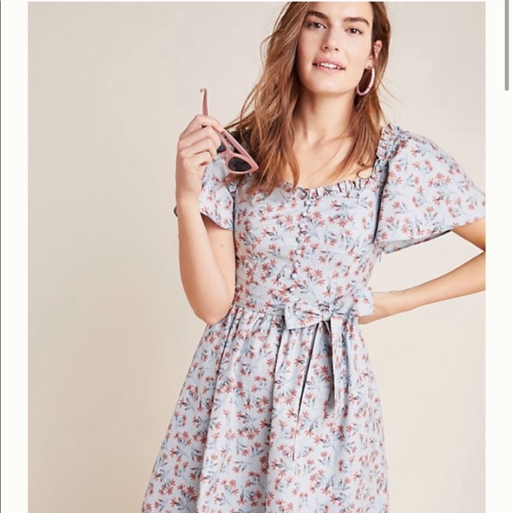 Anthropologie, Gal Meets Glam Ruffle Dress